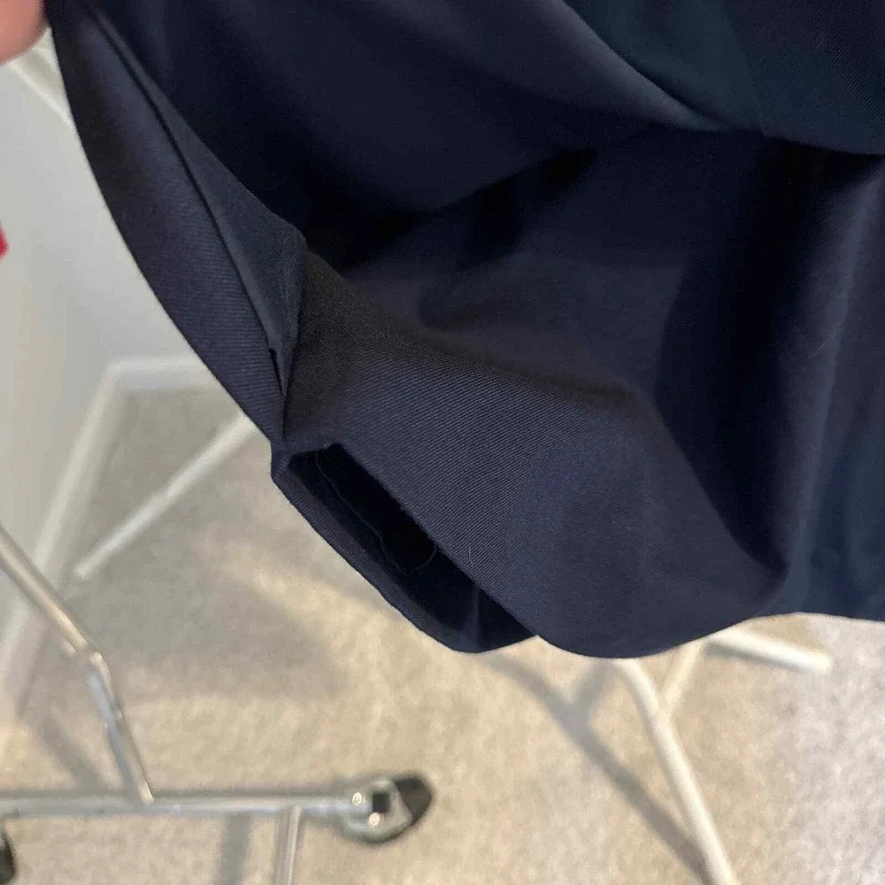 Banana Republic Navy Blue Double Breasted Button Front‎ Pencil Skirt Size 6